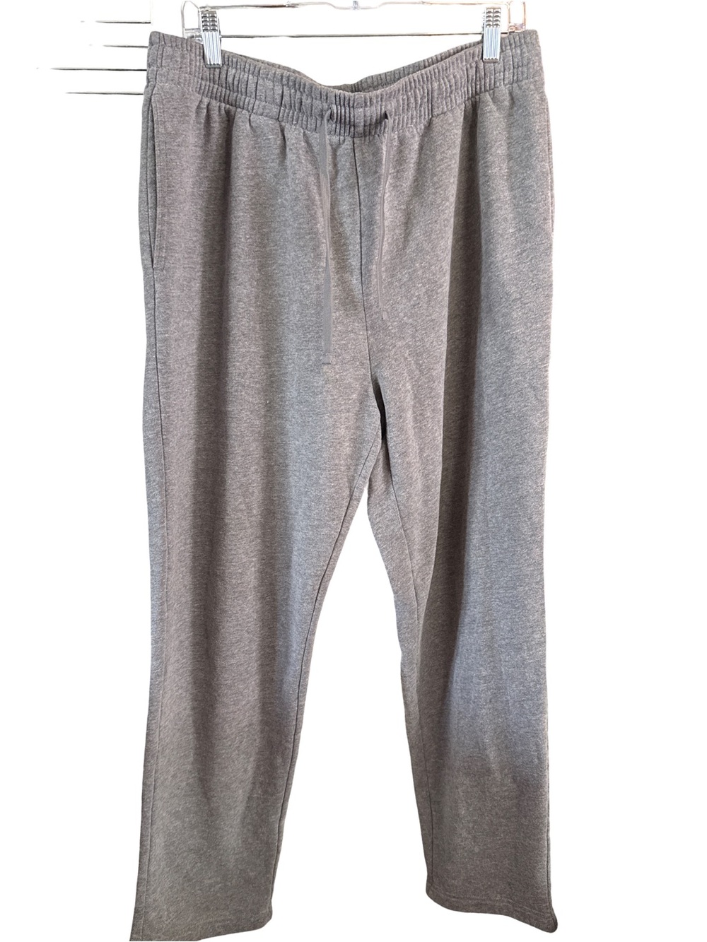 Men's Gray Drawstring Lounge Pants